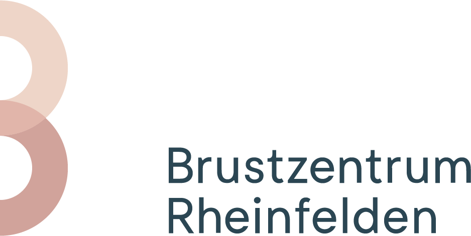 Logo Brustzentrum Rheinfelden, Wort und Bildmarke bestehend aus zwei Halbkreisen und zwei Zeilen