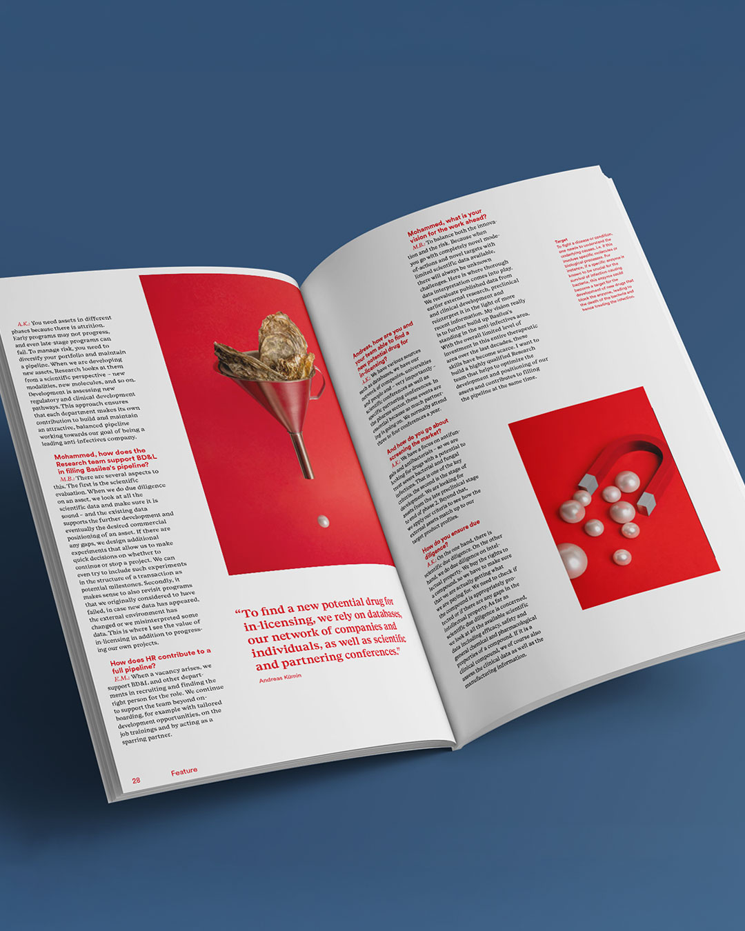 Doppelseite Annual Report 2023 Basilea