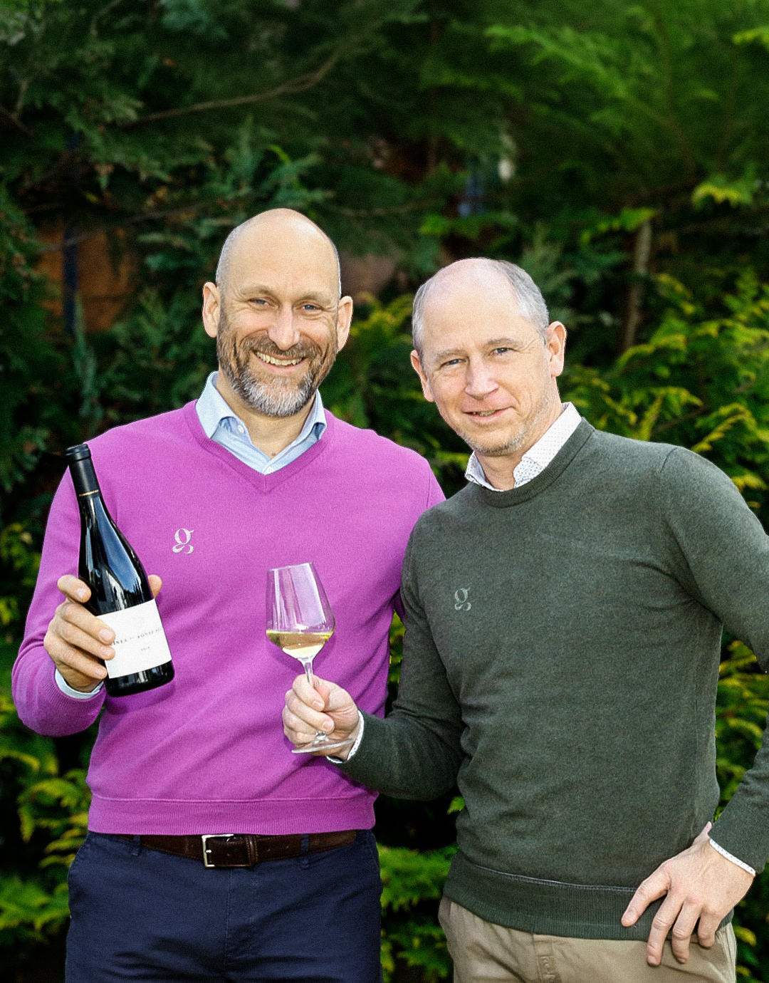 Owner Grape & Grain Matthew Bywater und Thomas Hermann