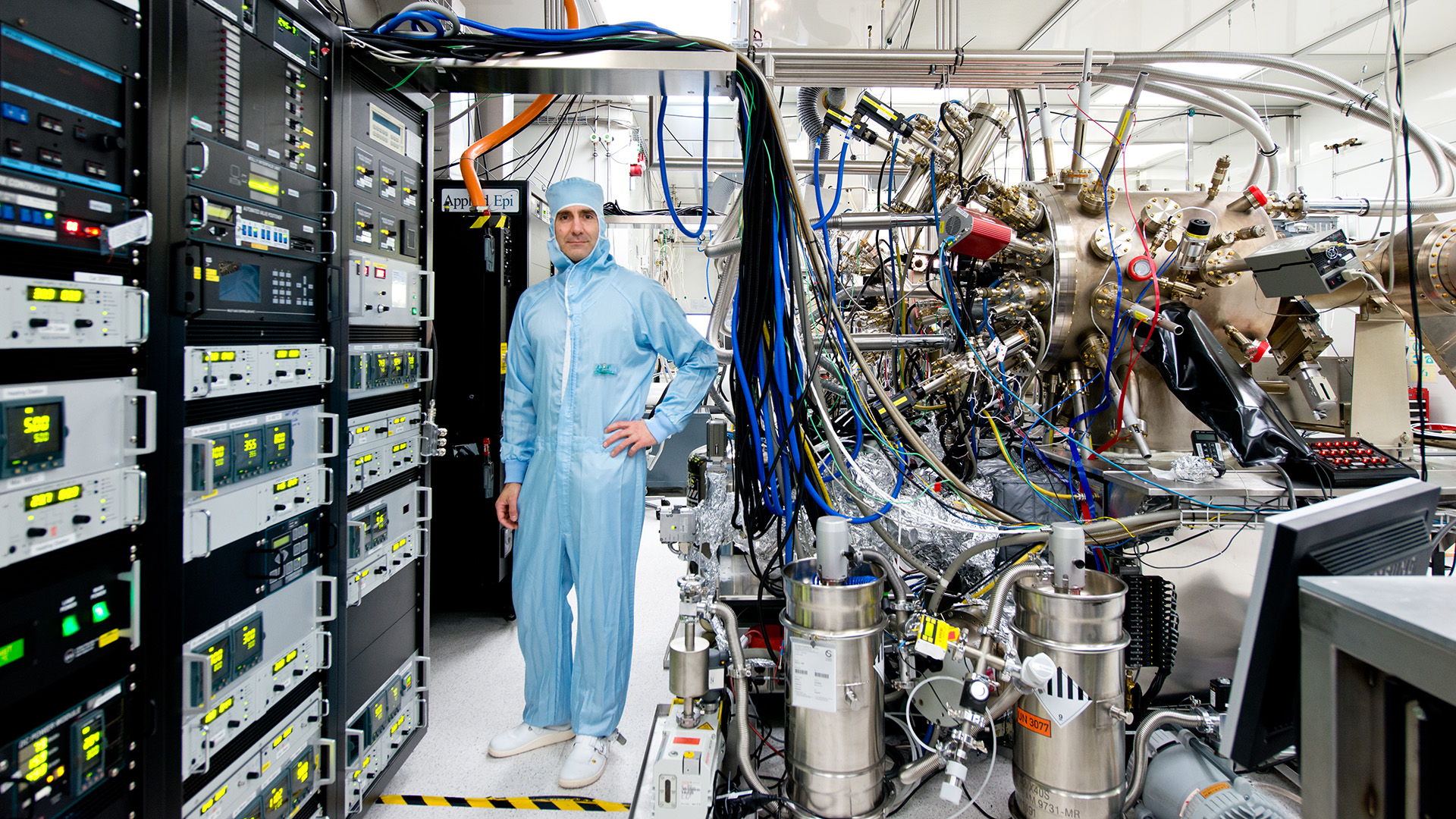 Wissenschaftler in Labor