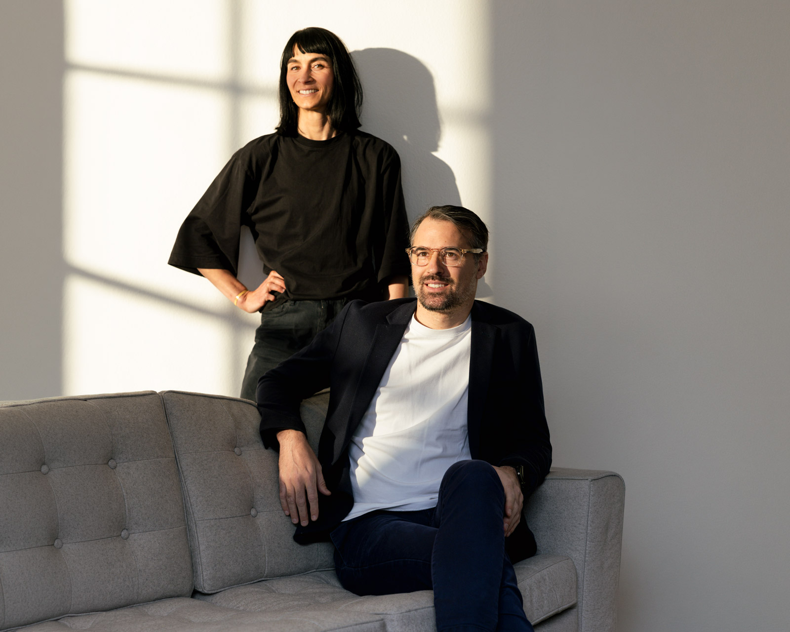 Founder Marina Previsic und Cornel Bigliotti